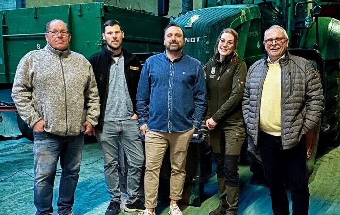 Besuch des landwirtschaftlichen Betriebes der Familie Dünchem