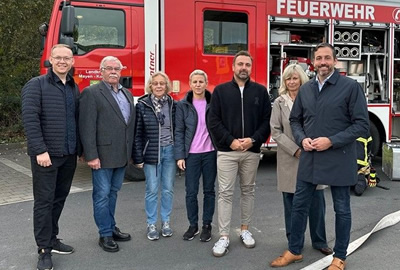 Professionalität der Freiwilligen Feuerwehr Miesenheim.